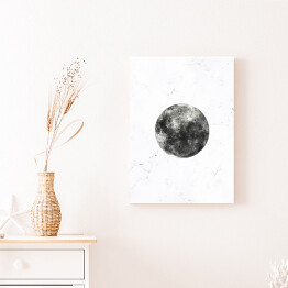 Obraz klasyczny Szare planety - Księżyc