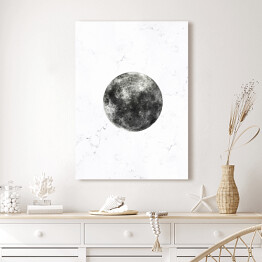 Obraz klasyczny Szare planety - Księżyc