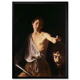 Obraz klasyczny Caravaggio "David with the Head of Goliath"