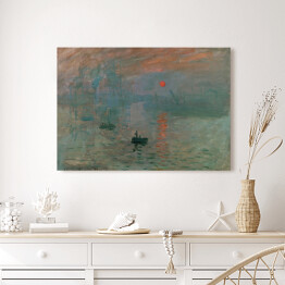 Claude Monet "Wschód słońca" - reprodukcja