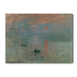 Claude Monet "Wschód słońca" - reprodukcja