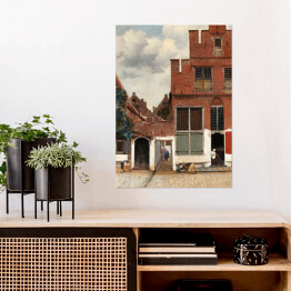 Plakat Jan Vermeer Uliczka Reprodukcja