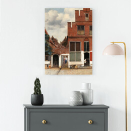 Obraz na płótnie Jan Vermeer Uliczka Reprodukcja