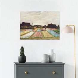 Plakat Vincent van Gogh Klomby w Holandii. Reprodukcja