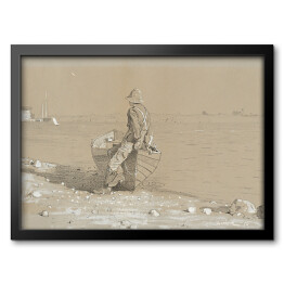 Obraz w ramie Winslow Homer Looking Out Reprodukcja