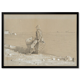 Plakat w ramie Winslow Homer Looking Out Reprodukcja