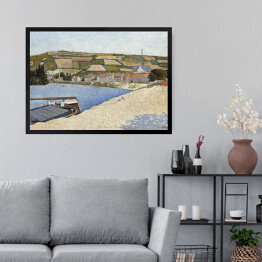 Obraz w ramie Paul Signac Andelys, wybrzeże Aval. Reprodukcja