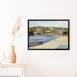 Obraz w ramie Paul Signac Andelys, wybrzeże Aval. Reprodukcja