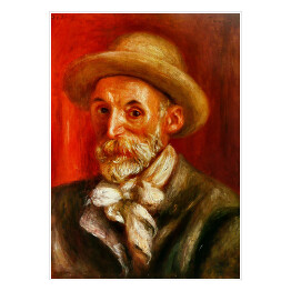 Plakat samoprzylepny Auguste Renoir "Autoportret" - reprodukcja