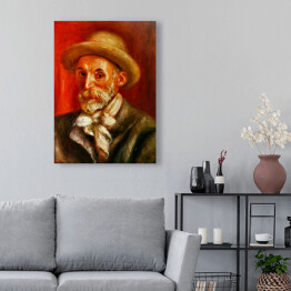 Obraz na płótnie Auguste Renoir "Autoportret" - reprodukcja