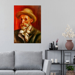Plakat samoprzylepny Auguste Renoir "Autoportret" - reprodukcja