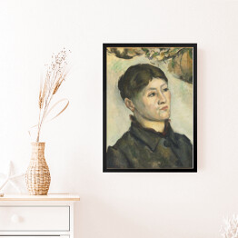 Obraz w ramie Paul Cezanne "Portret Pani Cezanne" - reprodukcja