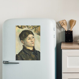 Magnes dekoracyjny Paul Cezanne "Portret Pani Cezanne" - reprodukcja