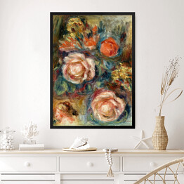 Obraz w ramie Auguste Renoir "Bukiet róż" - reprodukcja
