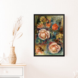 Obraz w ramie Auguste Renoir "Bukiet róż" - reprodukcja