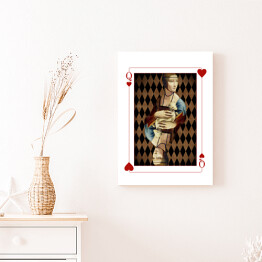 Obraz klasyczny Karty - Dama - Dama z łasiczką