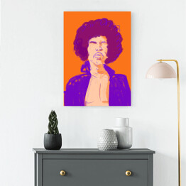 Obraz na płótnie Znani muzycy - Jimi Hendrix
