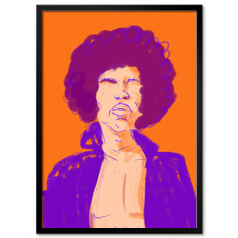 Obraz klasyczny Znani muzycy - Jimi Hendrix