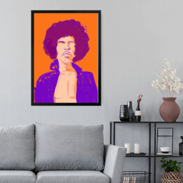 Obraz w ramie Znani muzycy - Jimi Hendrix
