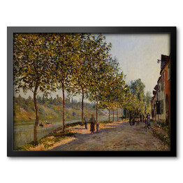 Obraz w ramie Alfred Sisley "Czerwcowy poranek w Saint-Mammès" - reprodukcja