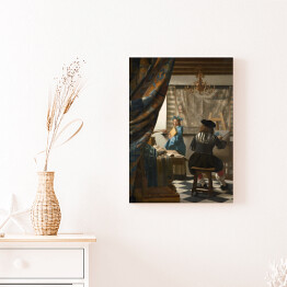 Jan Vermeer "Sztuka malowania" - reprodukcja