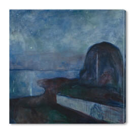 Obraz na płótnie Edvard Munch Starry Night Reprodukcja obrazu