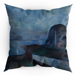 Poduszka Edvard Munch Starry Night Reprodukcja obrazu