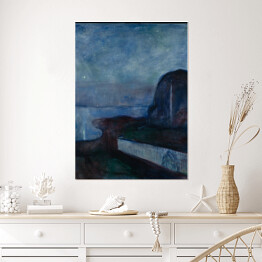 Plakat Edvard Munch Starry Night Reprodukcja obrazu