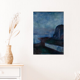 Plakat Edvard Munch Starry Night Reprodukcja obrazu