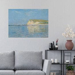 Plakat samoprzylepny Claude Monet Niski przypływ w Pourville, niedaleko Dieppe Reprodukcja obrazu