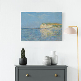 Obraz na płótnie Claude Monet Niski przypływ w Pourville, niedaleko Dieppe Reprodukcja obrazu