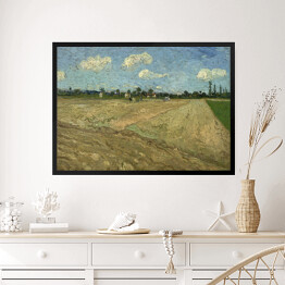 Obraz w ramie Vincent van Gogh Geploegde akkers. Reprodukcja