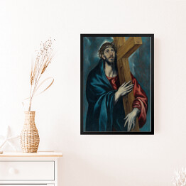 Obraz w ramie El Greco "Chrystus niosący krzyż" - reprodukcja