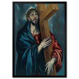 Obraz klasyczny El Greco "Chrystus niosący krzyż" - reprodukcja