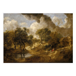 Plakat Thomas Gainsborough - Landscape in Suffolk Reprodukcja obrazu