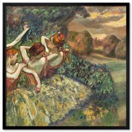 Obraz klasyczny Edgar Degas Cztery tancerki Reprodukcja obrazu