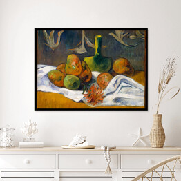 Plakat w ramie Paul Gauguin Martwa natura. Reprodukcja