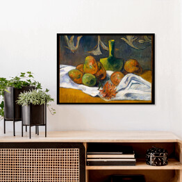Plakat w ramie Paul Gauguin Martwa natura. Reprodukcja