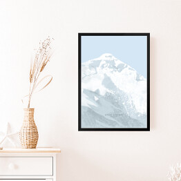 Obraz w ramie Mount Everest - szczyty górskie