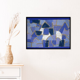 Plakat w ramie Paul Klee Blue night Reprodukcja obrazu