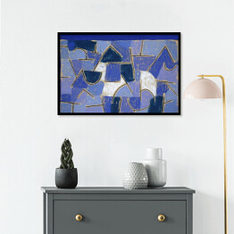 Plakat w ramie Paul Klee Blue night Reprodukcja obrazu