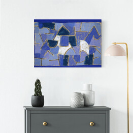 Obraz na płótnie Paul Klee Blue night Reprodukcja obrazu