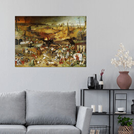 Plakat samoprzylepny Pieter Brueghel "Triumf śmierci"