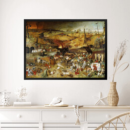 Obraz w ramie Pieter Brueghel "Triumf śmierci"