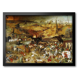 Obraz w ramie Pieter Brueghel "Triumf śmierci"