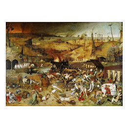 Plakat Pieter Brueghel "Triumf śmierci"