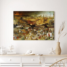 Obraz na płótnie Pieter Brueghel "Triumf śmierci"