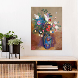 Plakat Odilon Redon Bukiet kwiatów. Reprodukcja