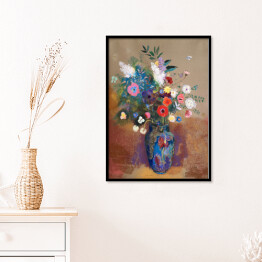 Plakat w ramie Odilon Redon Bukiet kwiatów. Reprodukcja