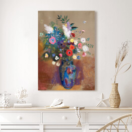 Obraz na płótnie Odilon Redon Bukiet kwiatów. Reprodukcja
